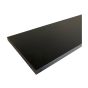Melamine Shelf - Black - 8" x 36"
