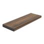 Planche de terrasse, composite, Transcend Tropicals, carré, spiced rhum, 1" x 6" x 16'
