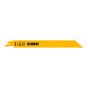 Lames de scie alternative bimétalliques, droite,14 DPP, 5/pqt, 8"