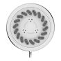 Pomme de douche, 3 fonctions, chrome