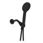 Ensemble douchette, 3 fonctions, noir mat, 2 mcx