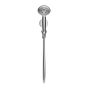 Ensemble douchette, 5 fonctions, chrome, 2 mcx
