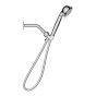 Ensemble douchette, 5 fonctions, chrome, 2 mcx