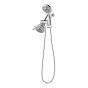 Douchette main double, 7 fonctions, chrome