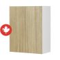 Caisson supérieur 2 portes, Beauté Naturelle, bois, 24" x 30" x 12 1/2"