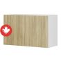 Wall Oven Cabinet 2 Doors - Sheer Beauty - Wood - 30" x 18" x 12 1/2"