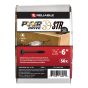 Vis structurale, PWR, T17, noir, 5/16" x 6", 50/pqt