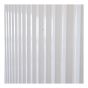 Panneau ondulé en PVC, Marvec, blanc, 40" x 242"