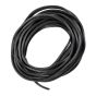 Bourrelet en PVC, noir, 0.14" x 25'
