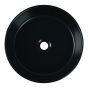 Vessel Round Sink - 15 3/4" x 5 5/16" - Matte Black