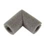 Coude isolant pour tuyau Tundra à auto-scellage, paroi de 1/2" x 5/8"