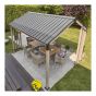 Gazebo, Malito, acier, 10’ x 12’