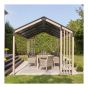 Gazebo, Malito, acier, 10’ x 12’
