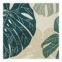 Coussin de dossier haut, palmier, sauge, 19" x 42"