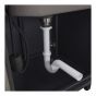 Utility Sink With Cabinet – Black - 24"