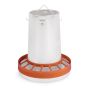 Anti-Waste Ring for 10 kg Poultry Feeder - Brown