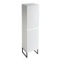 Armoire de rangement Leiria, 16" x 70" x 13", blanc
