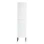 Armoire de rangement Leiria, 16" x 70" x 13", blanc