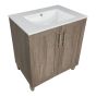 Meuble-lavabo Lagoa, 30", fini bois