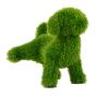 Topiaire de gazon, Chien Pate levée, vert, 13"
