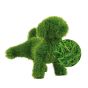 Topiaire de gazon, Chien Pate levée, vert, 13"
