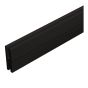 H-Channel Moulding for Lattice or Privacy Panels – PVC – Black – 8’