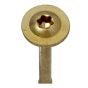 Low-Profile Cabinet Screws, #8 Gauge, 1-1/4-in, 4000-pk