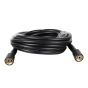 Tuyau, haute pression, M22, 3 600 PSI max, M22, noir, 25' x 1/4"