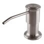 Distributeur de savon, montage sur comptoir, nickel brossé, 500 ml