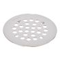 Shower Drain Cover, Chrome, 4-1/4-in Diameter