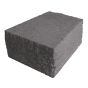 Rustico Wall Block - 12’’ x 8’’ x 4’’ - Charcoal Finish