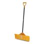 Snow Scraper Shovel - Aluminum Edge - 22’’ - Yellow