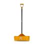 Snow Scraper Shovel - Aluminum Edge - 22’’ - Yellow