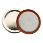 Couvercles pour pots Mason 1 pièce, ouverture régulière, diamètre de 68 mm, 12/pqt