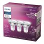 Ultra Definition LED GU10 Light Bulbs, Bright White, 4W, 3/Pkg