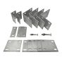 Floating Dock Hardware "A" Kit, Galvanized Steel