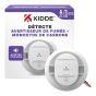Combo Smoke and Carbon Monoxide Alarm, Wired, 120 V