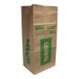 Kraft Paper Yard Waste Bag -16" x 12" x 35" - 5/Pkg