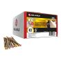 #10 x 6" Screws - Square Drive - Yellow Zinc - 500/Pkg