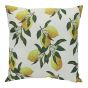 Outdoor Cushion - Lemon Pattern - 16" x 16"