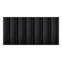 Mitten Vinyl Siding - Board and Batten - 8" x 120" - Black
