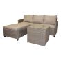 Ensemble sectionnel Vela, 62,6" x 29,9" x 73,6", gris/beige