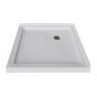 Square Acrylic Shower Base - 36" x 36" - White