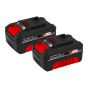 Rechargeable Lithium-Ion Battery - 18V 4.0 Ah - 2/Pkg