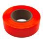 Ruban de signalisation en plastique, 1" x 200', orange