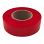 Ruban de signalisation en plastique, 1" x 200', rouge