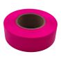 Ruban de signalisation en plastique, 1" x 200', rose