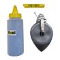 Chalk Line Set - 100' - Red Powder & Level
