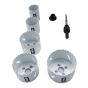 Ensemble de scies-cloches bimétal, 1 1/4" à 2 1/2",  5 mcx