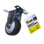 Rigid Caster - Rubber - 2" - 50kg Load Capacity - Grey